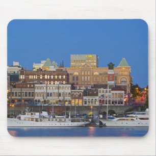 Der innere Hafen in Victoria British Columbia Mousepad