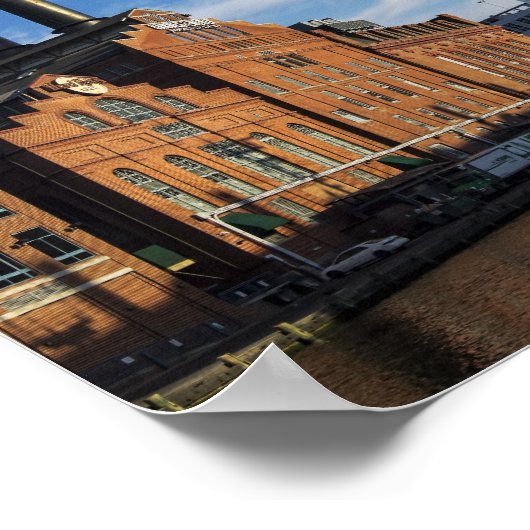 Der innere Hafen Poster (Ecke)