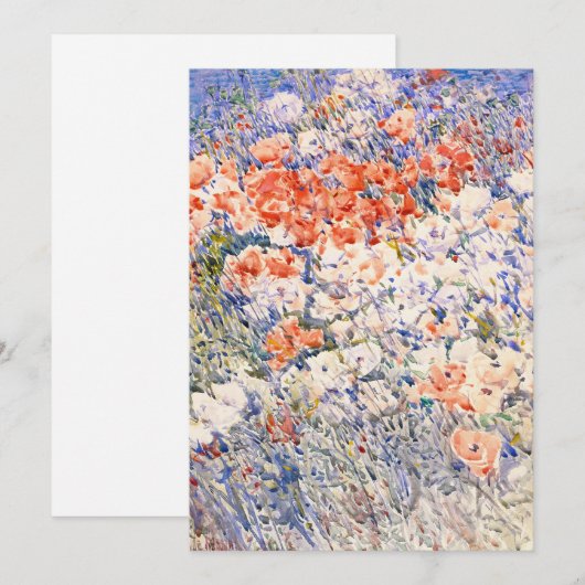 Der Inselgarten | Childe Hassam (Vorne/Hinten)