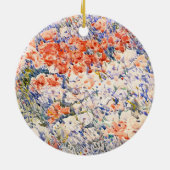 Der Inselgarten | Childe Hassam Keramik Ornament (Hinten)