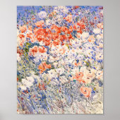 Der Inselgarten | Childe Hassam Poster (Vorne)