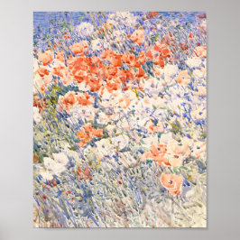 Der Inselgarten von Childe Hassam. Poster