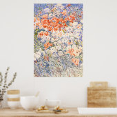 Der Inselgarten von Childe Hassam. Poster (Küche)