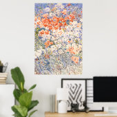 Der Inselgarten von Childe Hassam. Poster (Heimbüro)