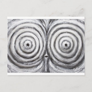 Der Insomnia Pinguin (seltsamer Surrealismus) Postkarte