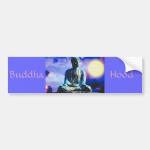 Der inspirierende Buddha Autoaufkleber