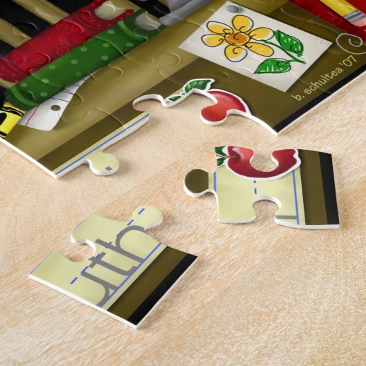 "Der inspirierte Lehrer-" Puzzle (Seite)