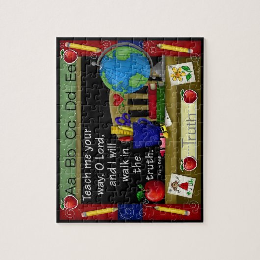 "Der inspirierte Lehrer-" Puzzle (Vertikal)