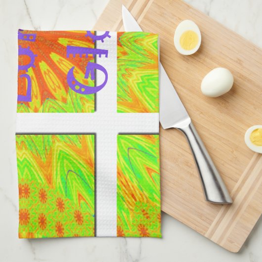 Der inspirierte Text des Herrn Handtuch (Viertel Falte)