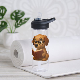 Der intelligente Hund aus der Zukunft Trinkflasche