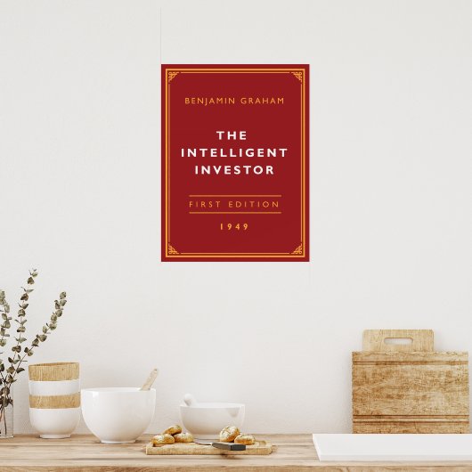 Der intelligente Investor - Benjamin Graham Poster (Küche)