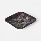 Der interessanteste Mann der Welt, Personalisiert Pappteller (Gewinkelt)