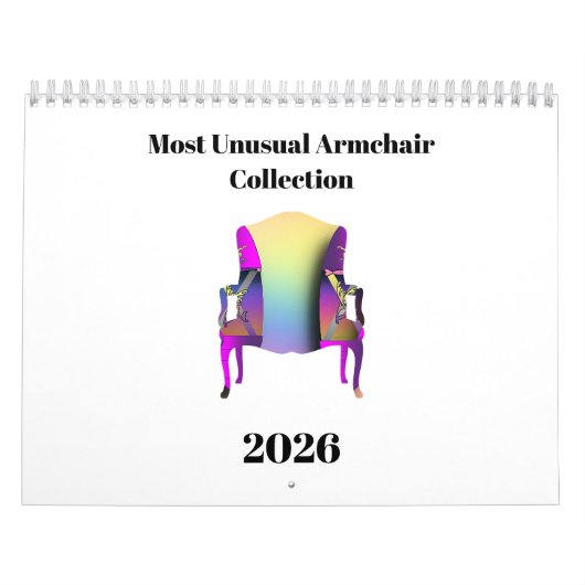 Der interessanteste Sessel-Sammlungenkalender Kalender (Titelbild)