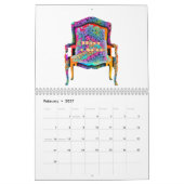 Der interessanteste Sessel-Sammlungenkalender Kalender (Feb 2027)