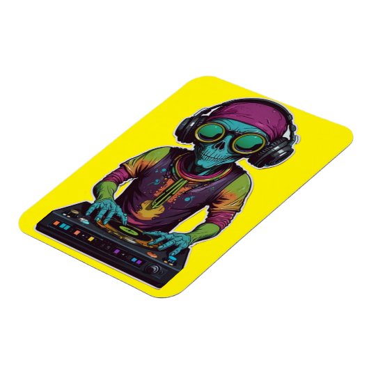 Der intergalaktische DJ Magnet (Linke Seite)