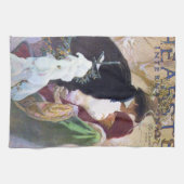 Der internationale Cover von Hearst, Alphonse Much Geschirrtuch (Horizontal)