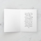 Der Internationale Frauentag ist der 8. März Karte (Innenseite)