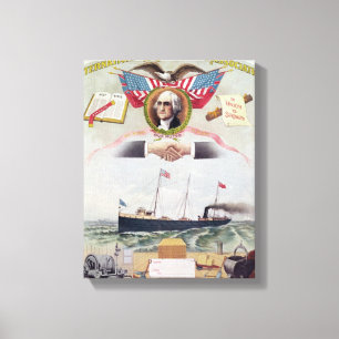 Der Internationale Longshoremen-Verband Leinwanddruck