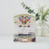 Der Internationale Longshoremen-Verband Postkarte (Stehend Vorderseite)