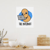 Der Internut Funny Internet Peanut Pub Poster (Küche)
