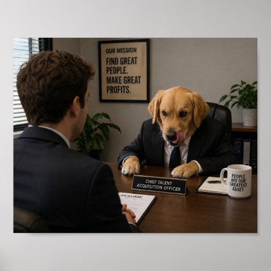 Der Interviewprozess Poster (Vorne)