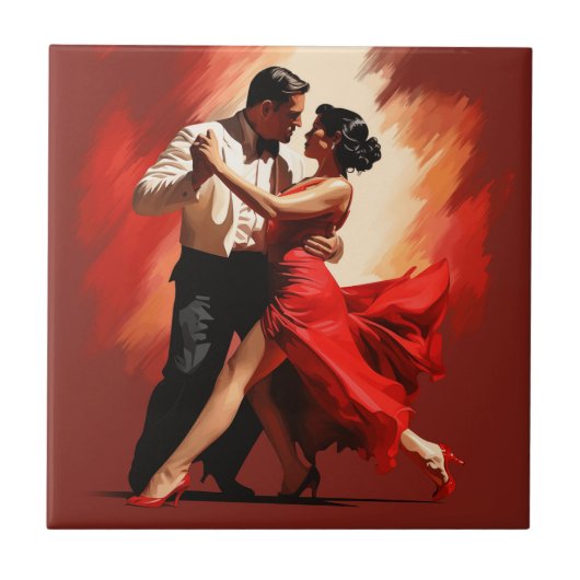 Der intime Tango Fliese (Vorderseite)
