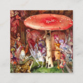 Der Intruder John Anster Fitzgerald Begleitkarte (Vorderseite)