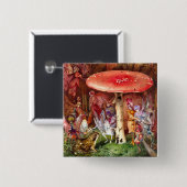 Der Intruder John Anster Fitzgerald Button (Vorne & Hinten)
