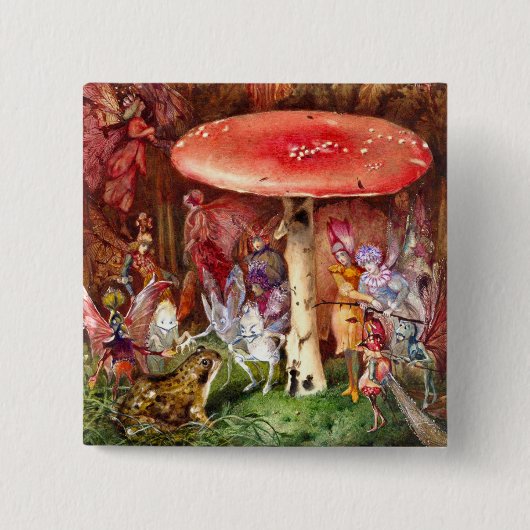 Der Intruder John Anster Fitzgerald Button (Vorderseite)