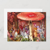 Der Intruder John Anster Fitzgerald Feiertagspostkarte (Vorne/Hinten)