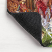 Der Intruder John Anster Fitzgerald Mousepad (Ecke)