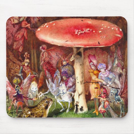Der Intruder John Anster Fitzgerald Mousepad (Vorne)