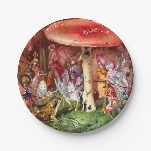 Der Intruder John Anster Fitzgerald Pappteller (Vorderseite)