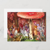 Der Intruder John Anster Fitzgerald Postkarte (Vorne/Hinten)