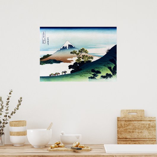 Der Inume-Pass in der Provinz Kai Poster (Küche)