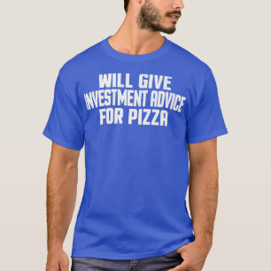 Der Investor, lustig, wird Anlageberatung für P T-Shirt