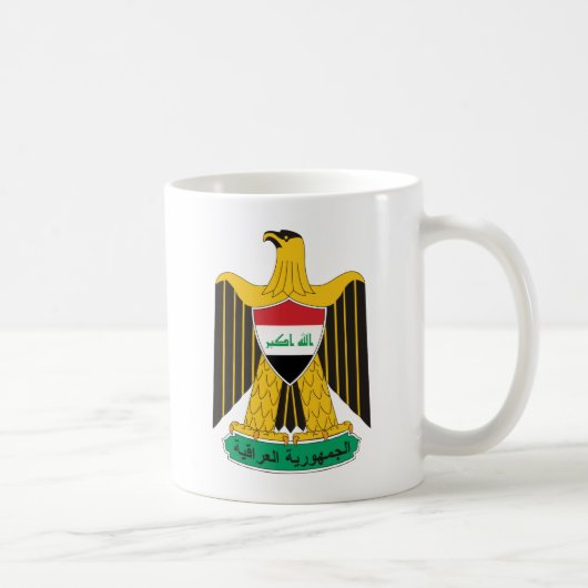 der Irak-Emblem Kaffeetasse (Rechts)