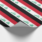 Der Irak-Flagge Geschenkpapier (Ecke)