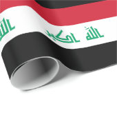 Der Irak-Flagge Geschenkpapier (Rolleneckpunkt)