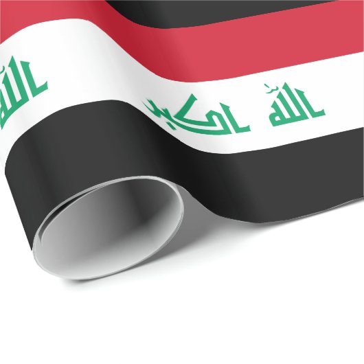 Der Irak-Flagge Geschenkpapier (Rolleneckpunkt)