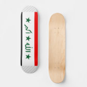 Der Irak-Flagge Skateboard (Vorderseite)