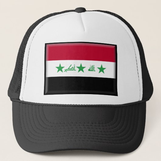 Der Irak-Flagge Truckerkappe (Vorderseite)