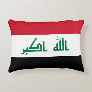 Der Irak-Flagge Zierkissen