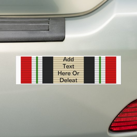 Der Irak-Kampagnen-Medaille Autoaufkleber (Auf Auto)