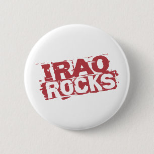 Der Irak-Knopf Button