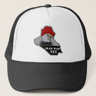 Der Irak-Kriegs-Militär-Veteran Truckerkappe