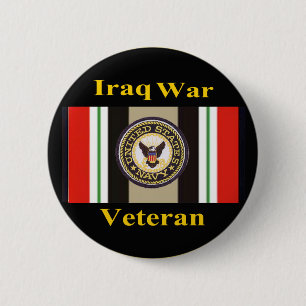 Der Irak-Kriegs-Veteranen-"Marine-" Button