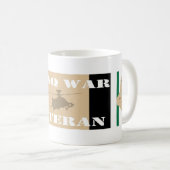 Der Irak-Kriegsveteran-Kaffeetasse Kaffeetasse (VorderseiteRechts)