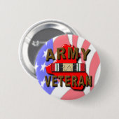 Der Irak-Kriegsveteran-Service-Band, ARMEE Button (Vorne & Hinten)