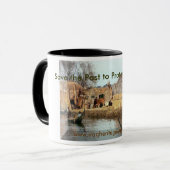 Der Irak-Sumpf-Tasse Tasse (Vorderseite Links)